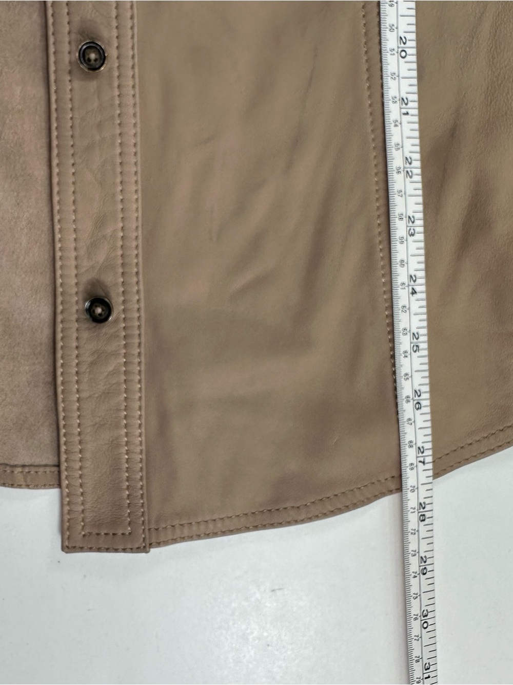 Banana Republic Heritage Collection Tan Leather Utility Jacket - Picture 9 of 10